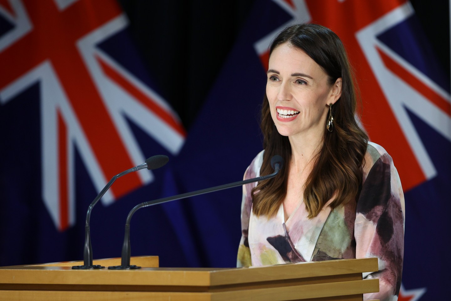 New Zealand Prime Minister Jacinda Ardern announced plans to resign from the role.