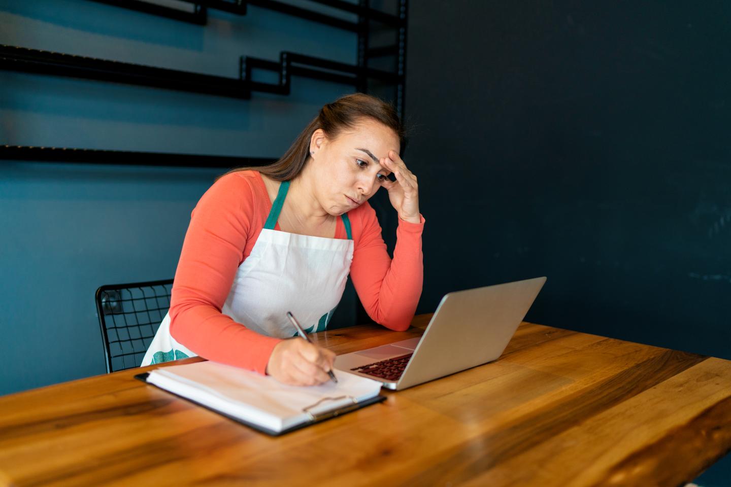 Stressed student