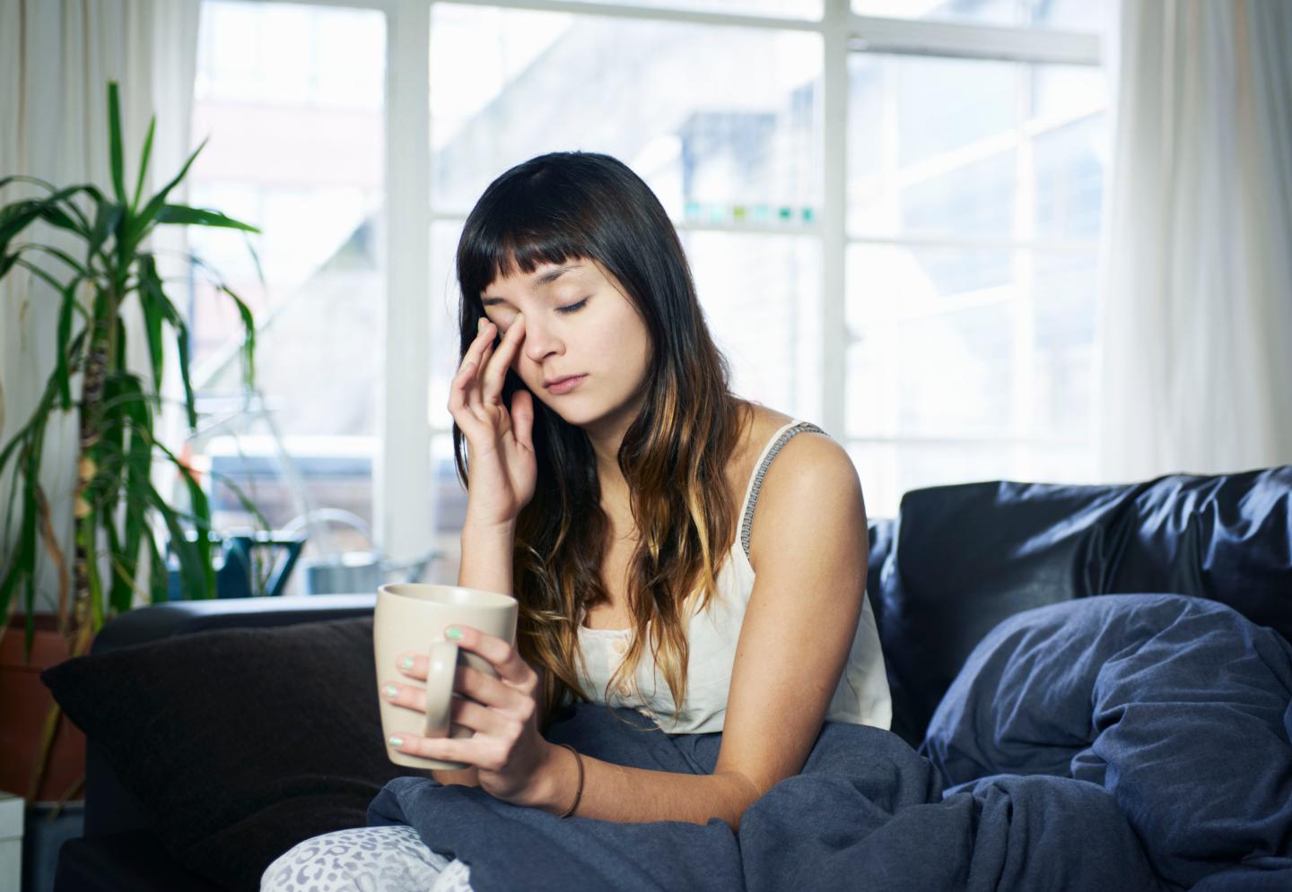 tired person