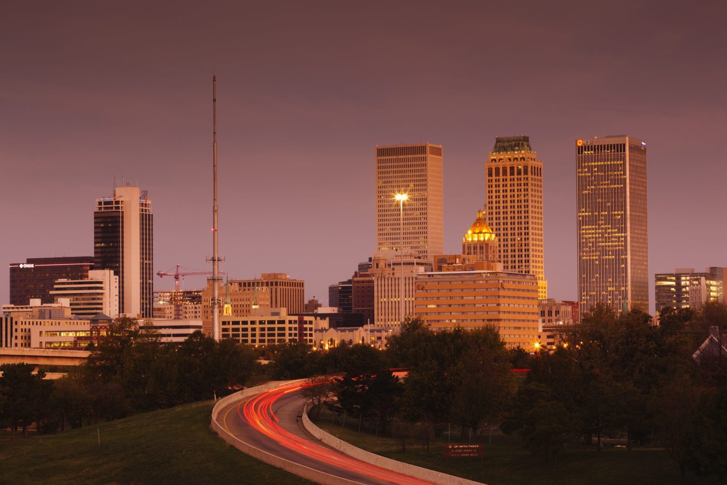 Tulsa skyline