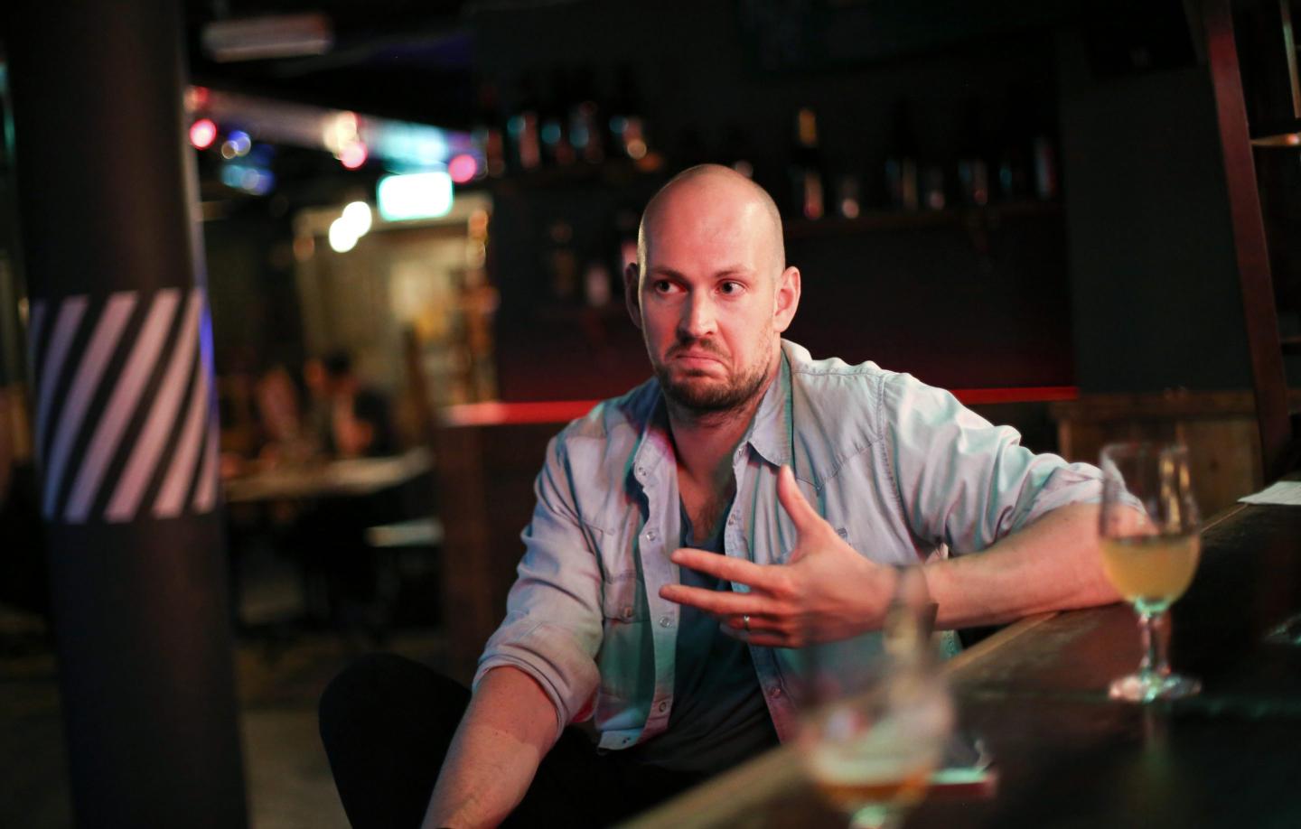 James Watt, CEO of Brewdog, pictured during an interview at the company's bar in Shoreditch, London, in 2015.