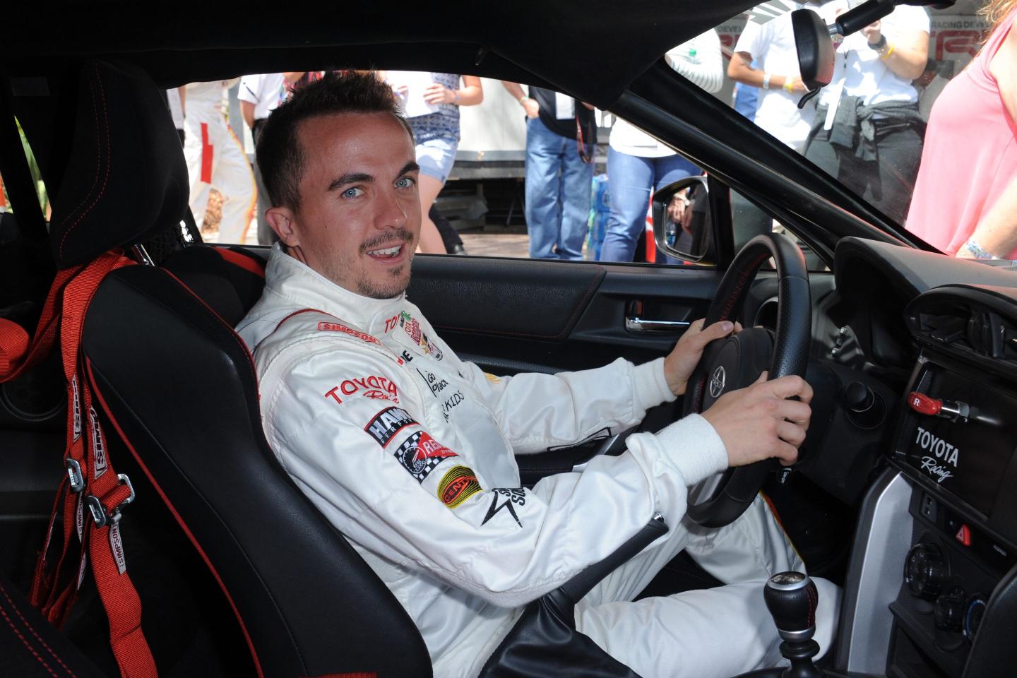 Frankie Muniz at the 42nd Toyota Pro/Celebrity Race - Qualifying Day on April 15, 2016 in Long Beach, California