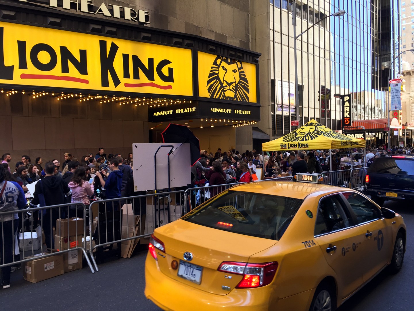 The Lion King on Broadway