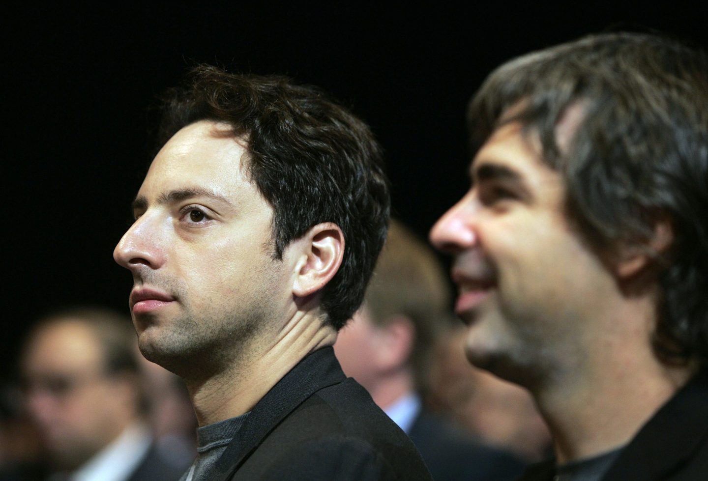 Sergey Brin and Larry Page