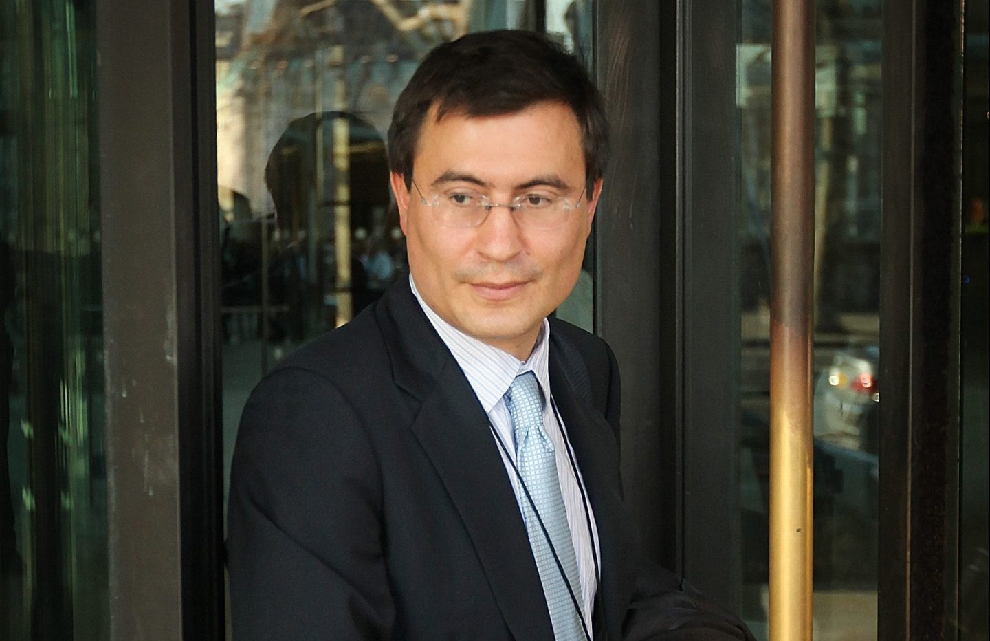Christopher Hohn of The Children's Investment Fund leaves Portcullis House on January 27, 2009 in London.