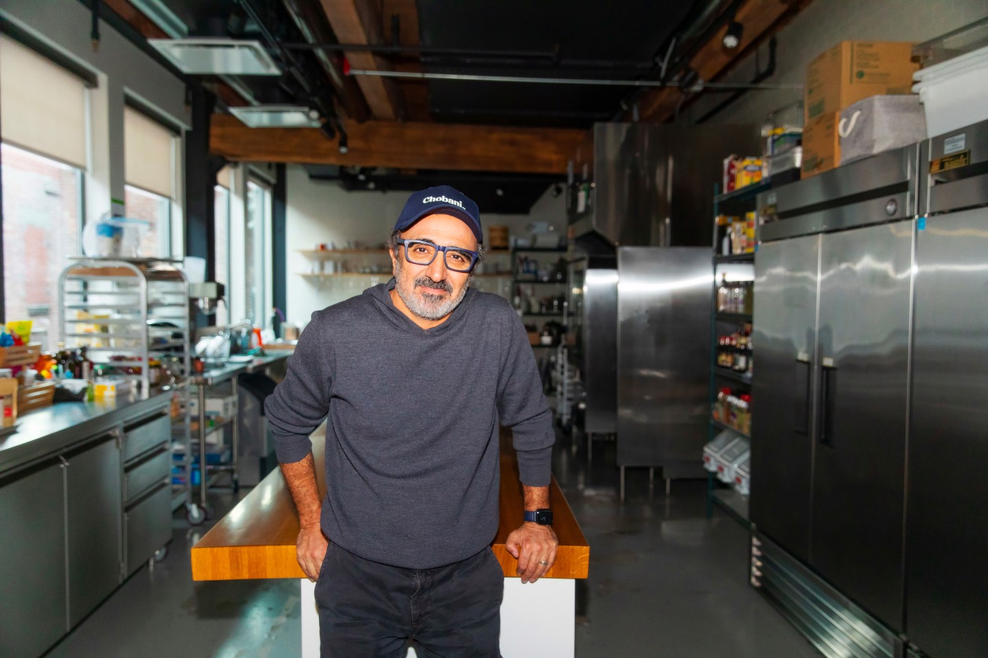 Hamdi Ulukaya, CEO of Chobani, at its offices in New York.