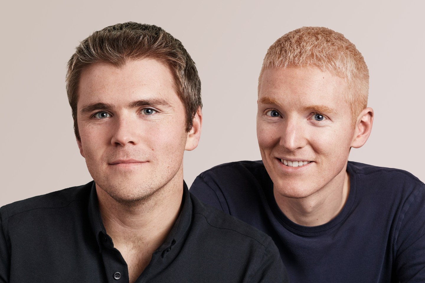 From left: Stripe Co-Founders John and Patrick Collision.