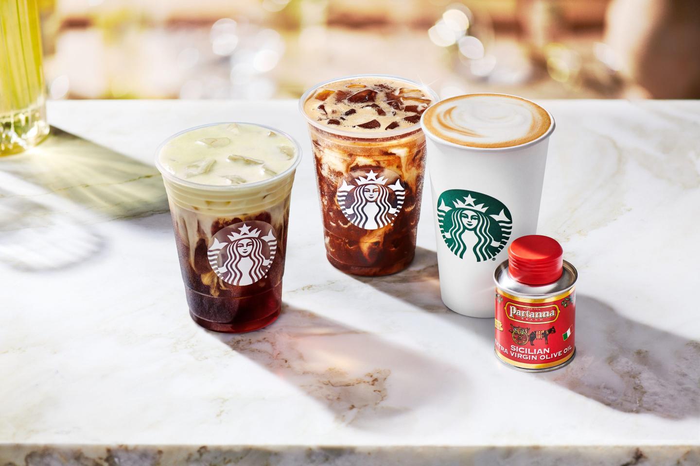 Starbucks launches 5 olive oil-infused coffee drinks after CEO Howard Schultz discovered the combo on a trip to Italy