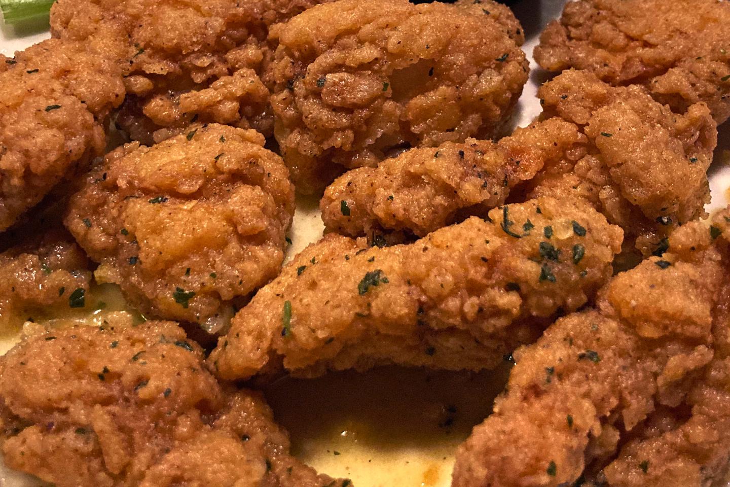 Boneless chicken wings