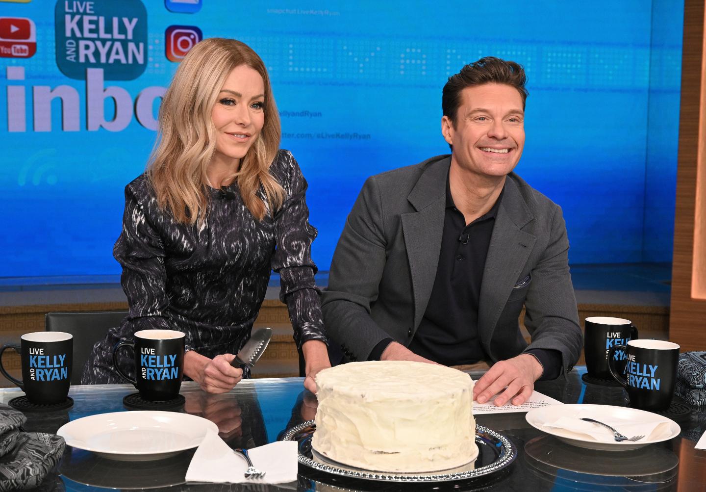 Ryan Seacrest and Kelly Ripa