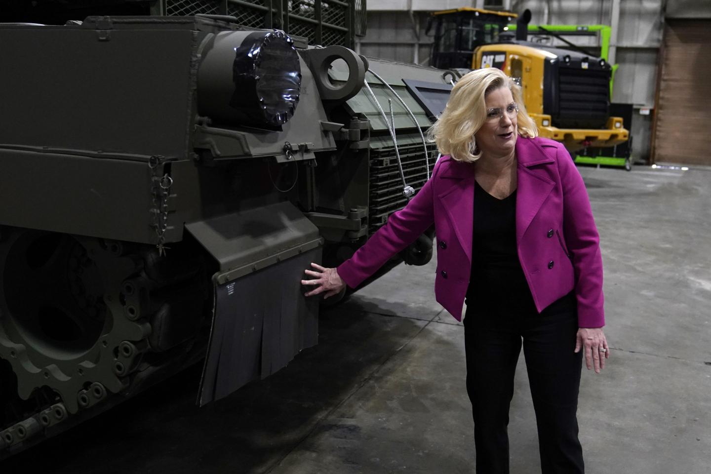 A small city in Ohio is helping build a fleet of tanks that will go up against the Russian army
