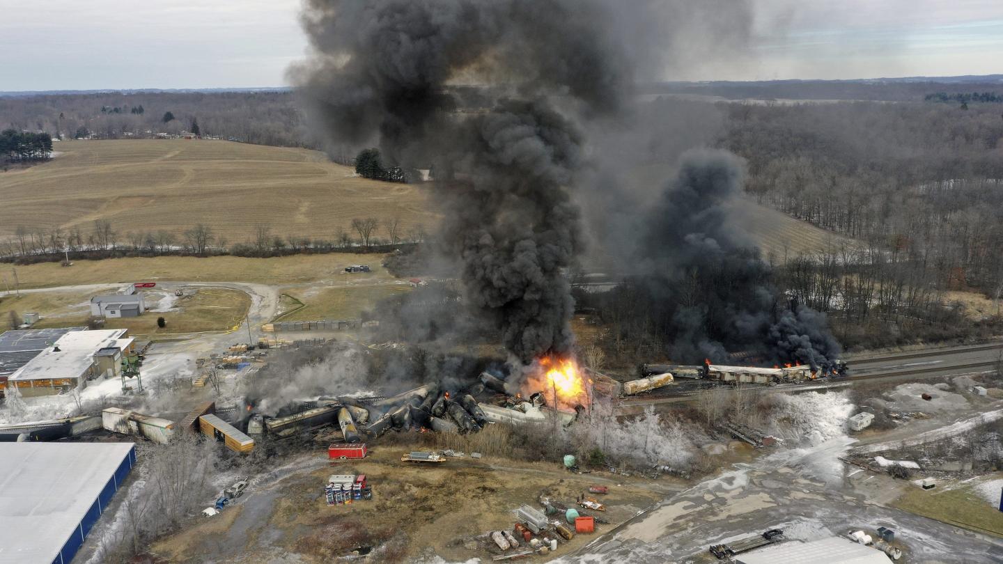 The toxic wastewater used to extinguish the Ohio train derailment fire is getting sent to Texas