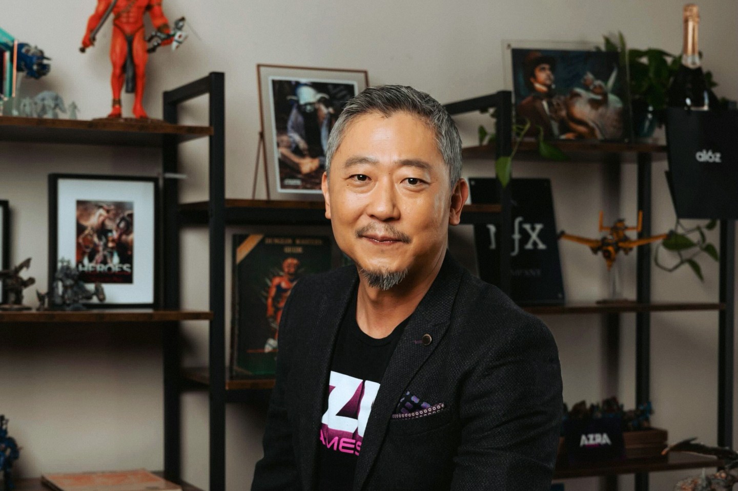 Portrait of Azra Games founder Mark Otero.