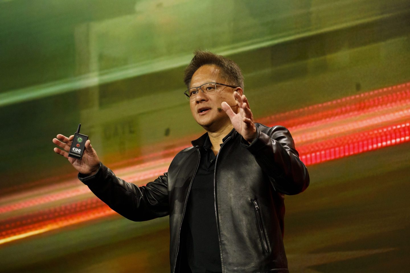 Nvidia CEO Jensen Huang said that interest in the company’s A.I. infrastructure had “gone through the roof.”