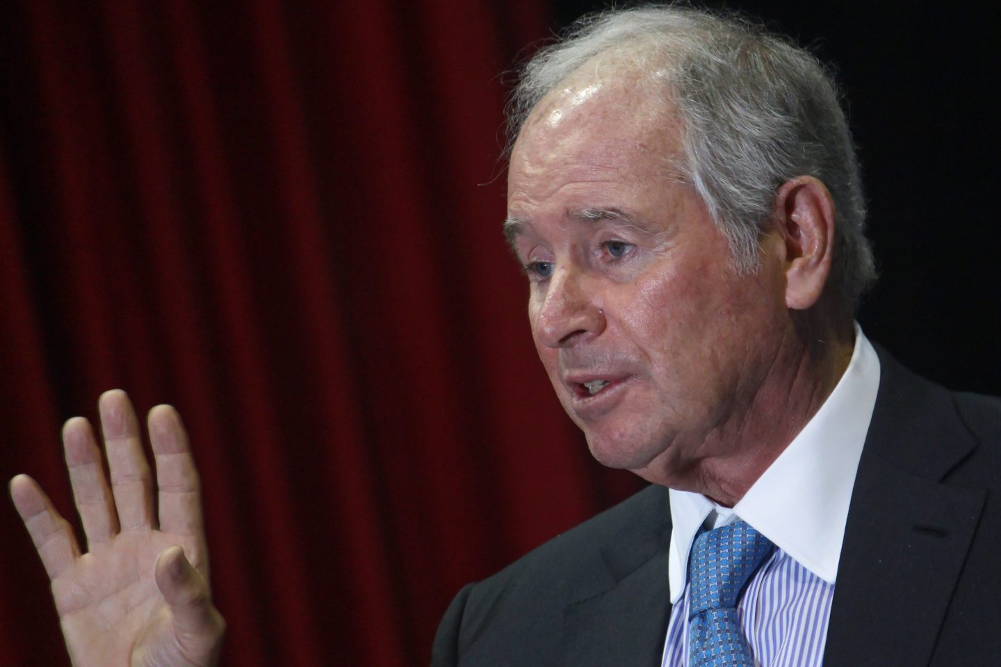 Blackstone Group CEO Steve Schwarzman.