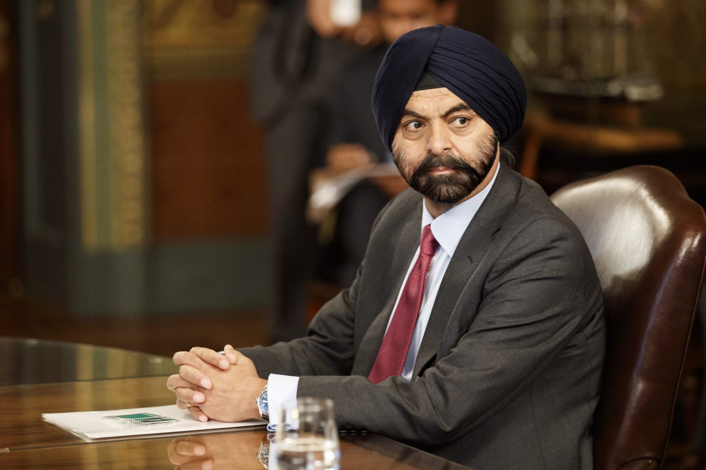 Ajay Banga, former CEO of MasterCard.