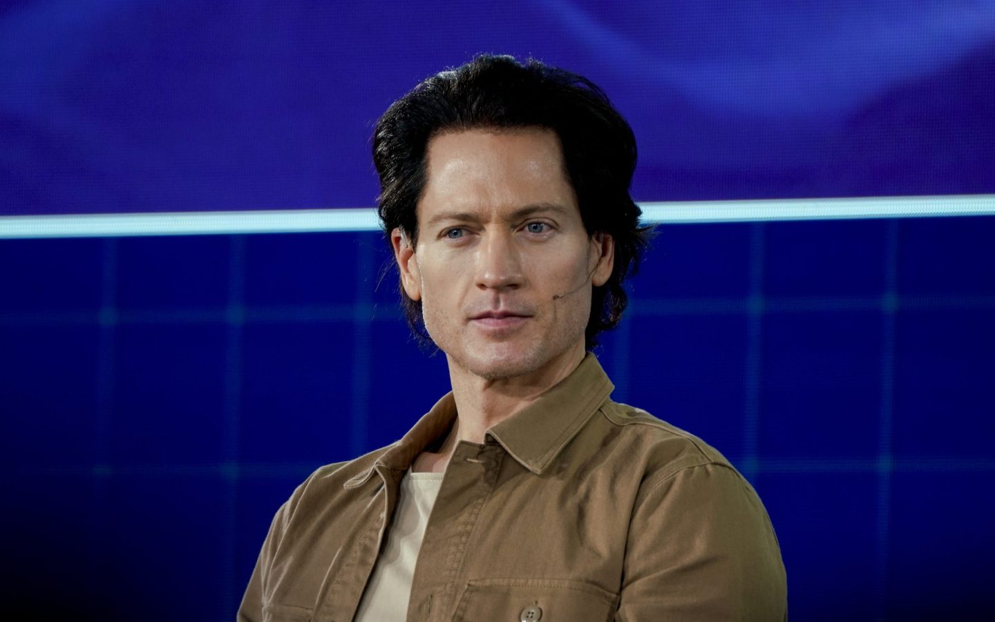 Bryan Johnson on stage