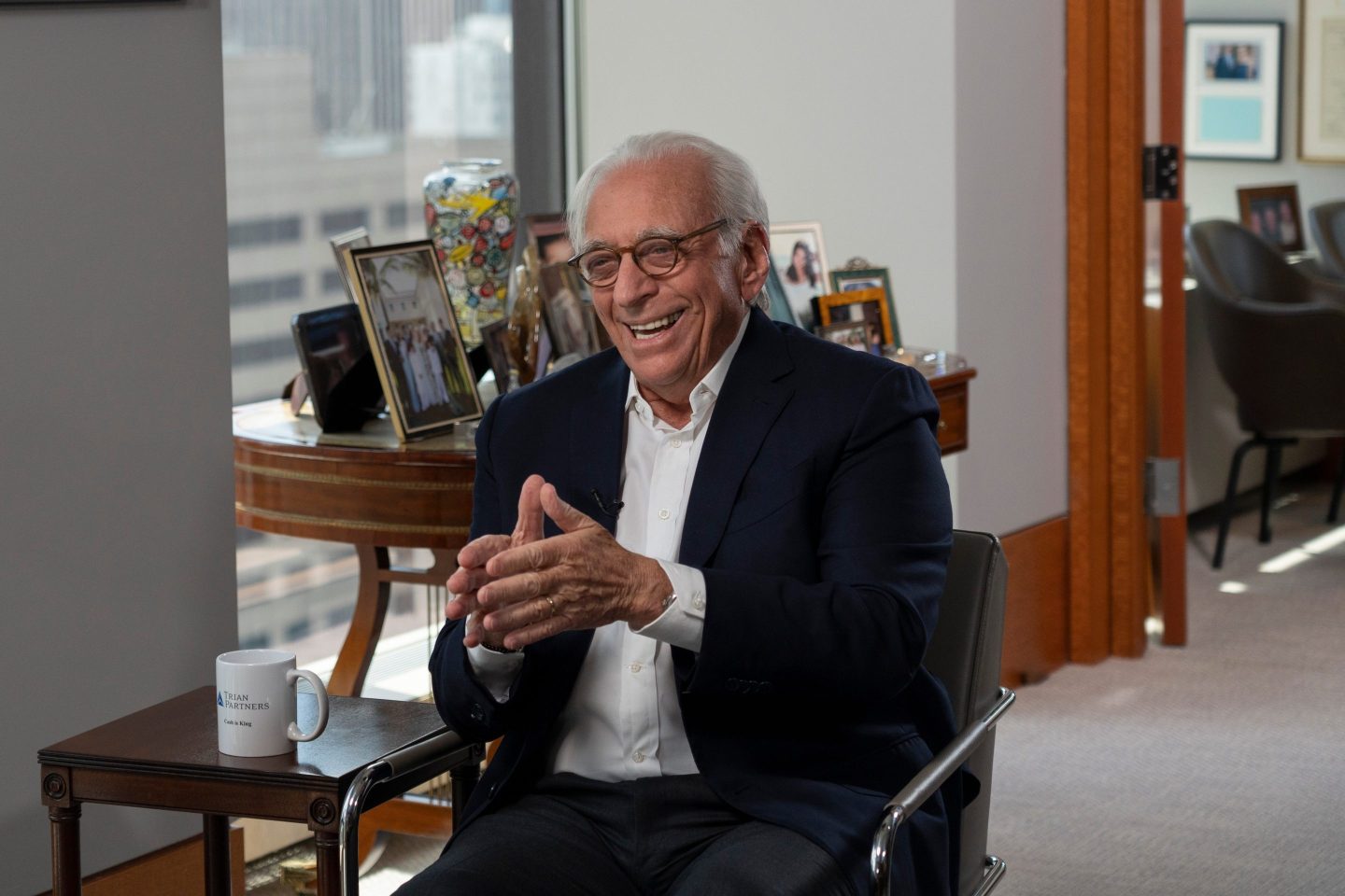 Activist shareholder Nelson Peltz, the founder partner and chief executive officer of Trian Fund Management.