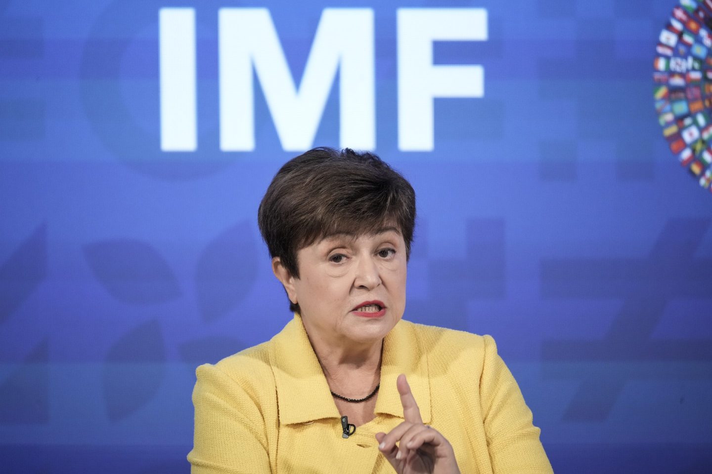 IMF Managing Director Kristalina Georgieva.