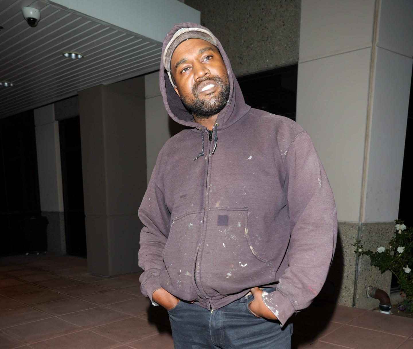 Kanye West, aka "Ye" in Los Angeles