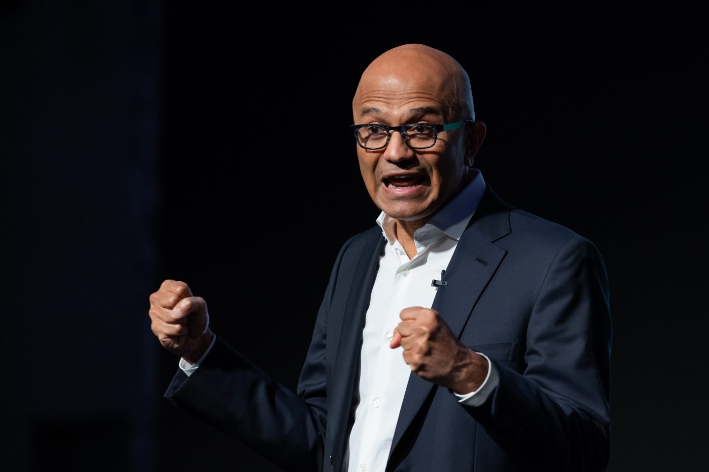 Photo of Microsoft CEO Satya Nadella.