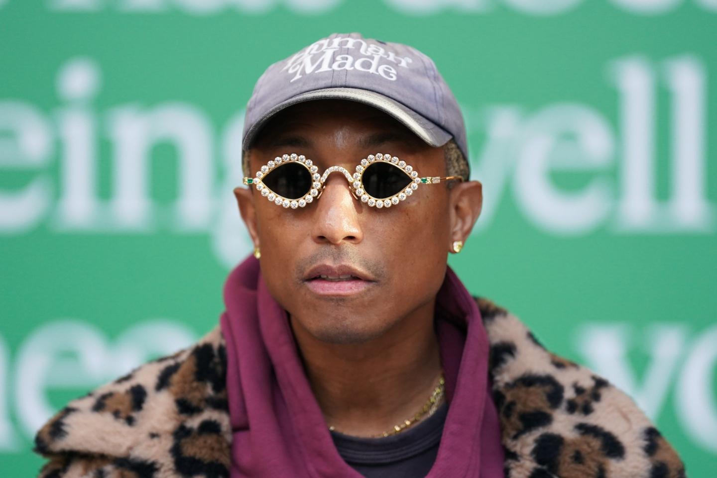 Pharrell suits up as Louis Vuitton’s new menswear creative director, adding to his already Grammy-filled résumé