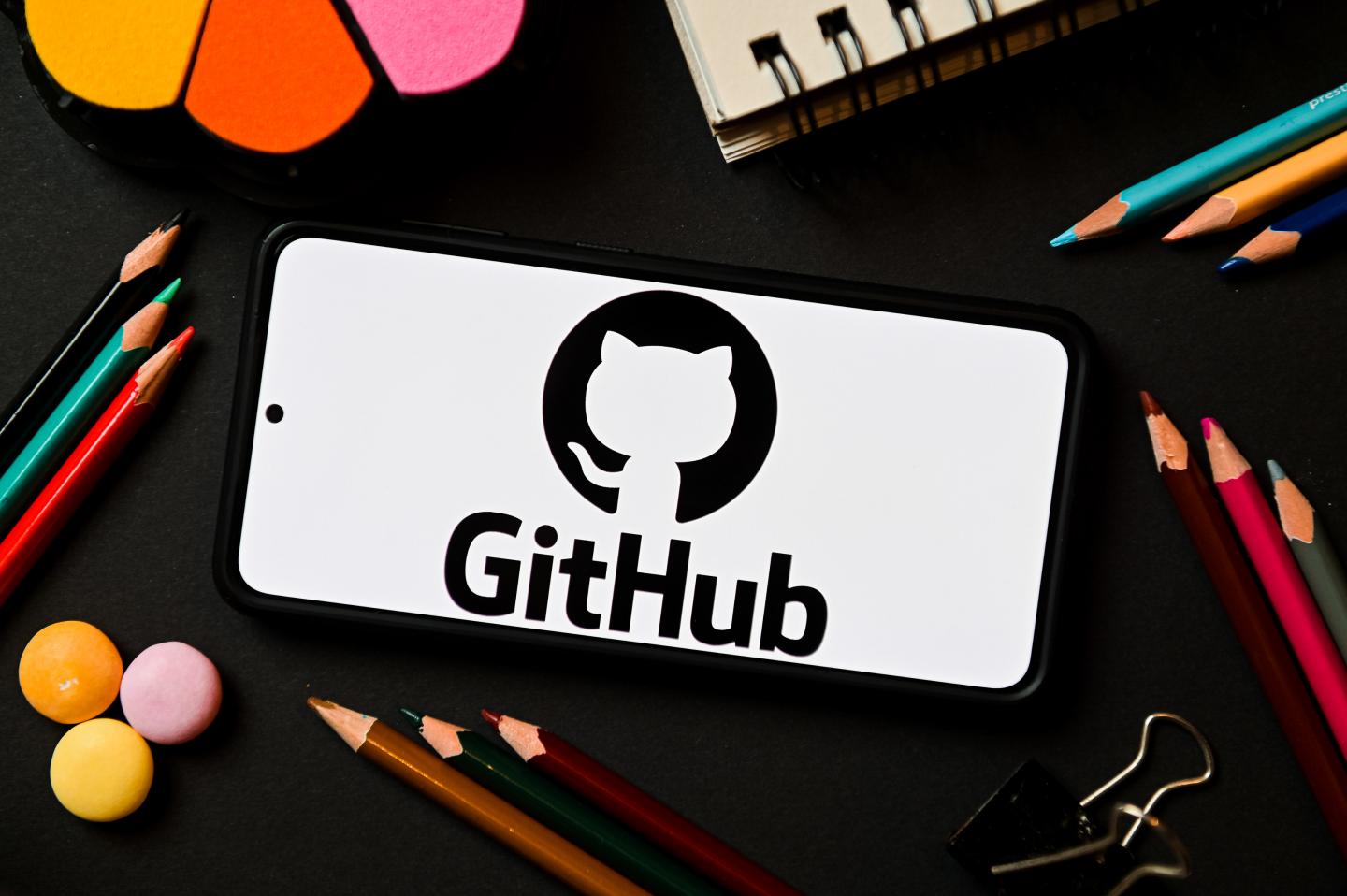 GitHub screenshot on a phone