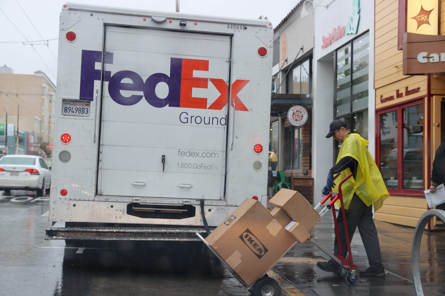 FedEx is cutting 10% of management positions.