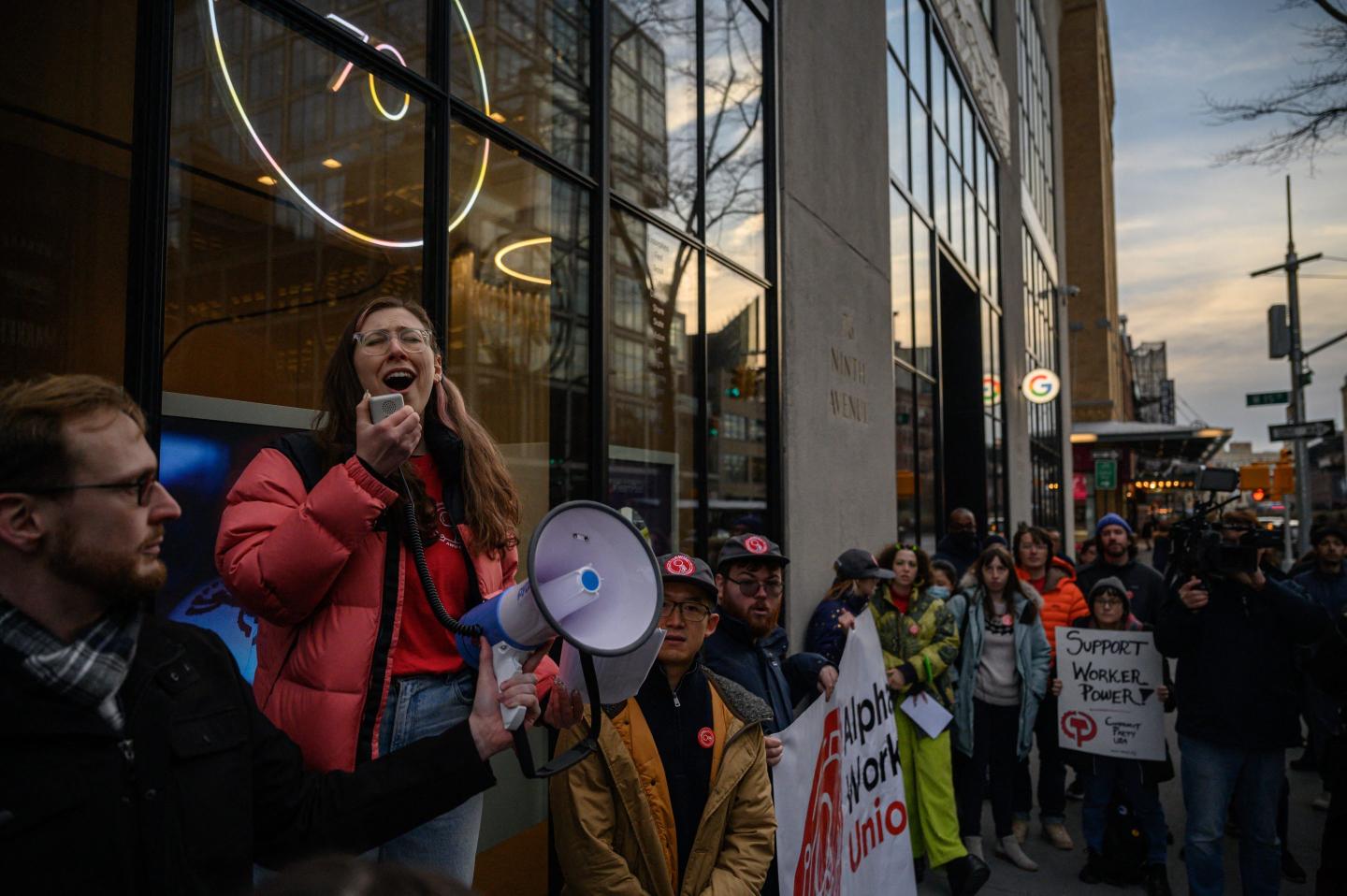 Thousands of Google contractors just got a raise after union protested against low pay and benefits