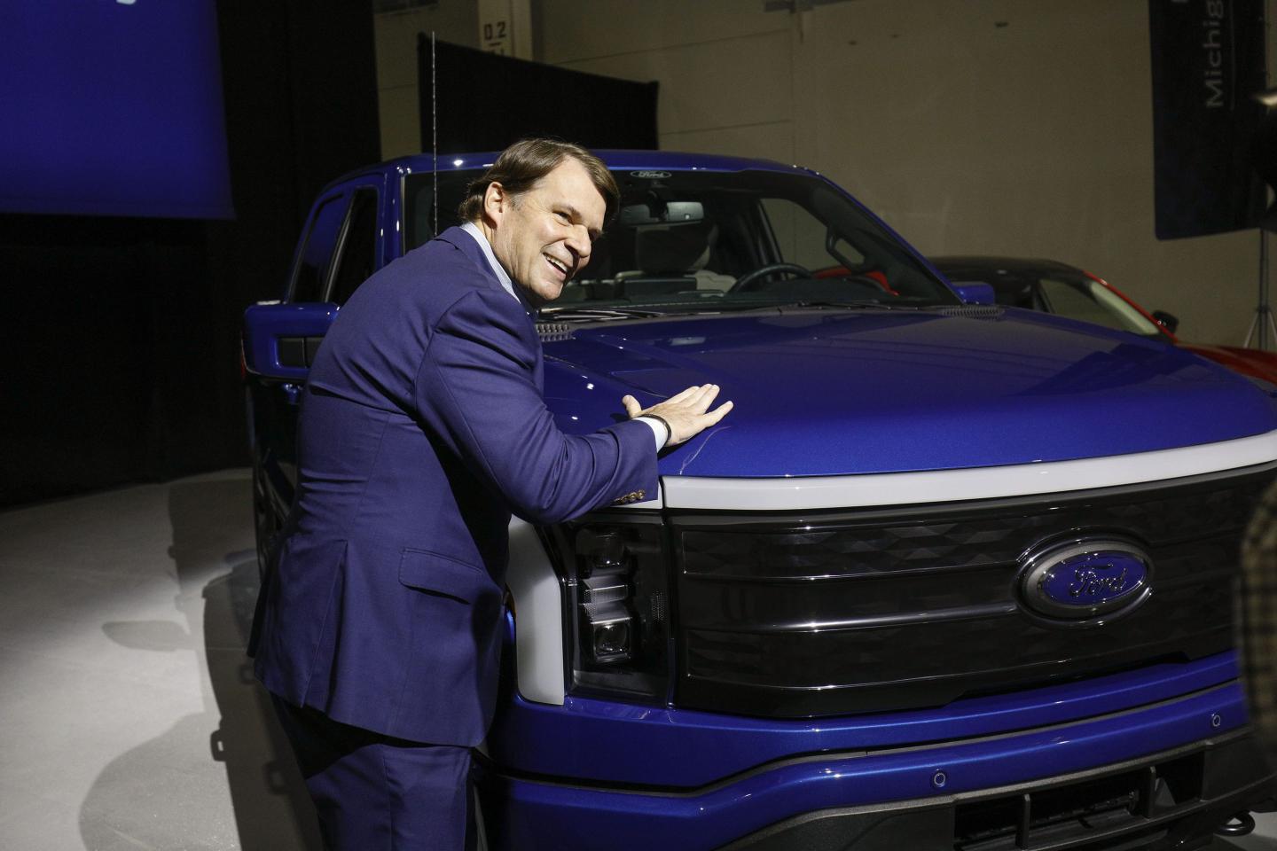 Battery maker says the cause of a fire in Ford’s hot-selling F-150 Lightning is ‘rare’