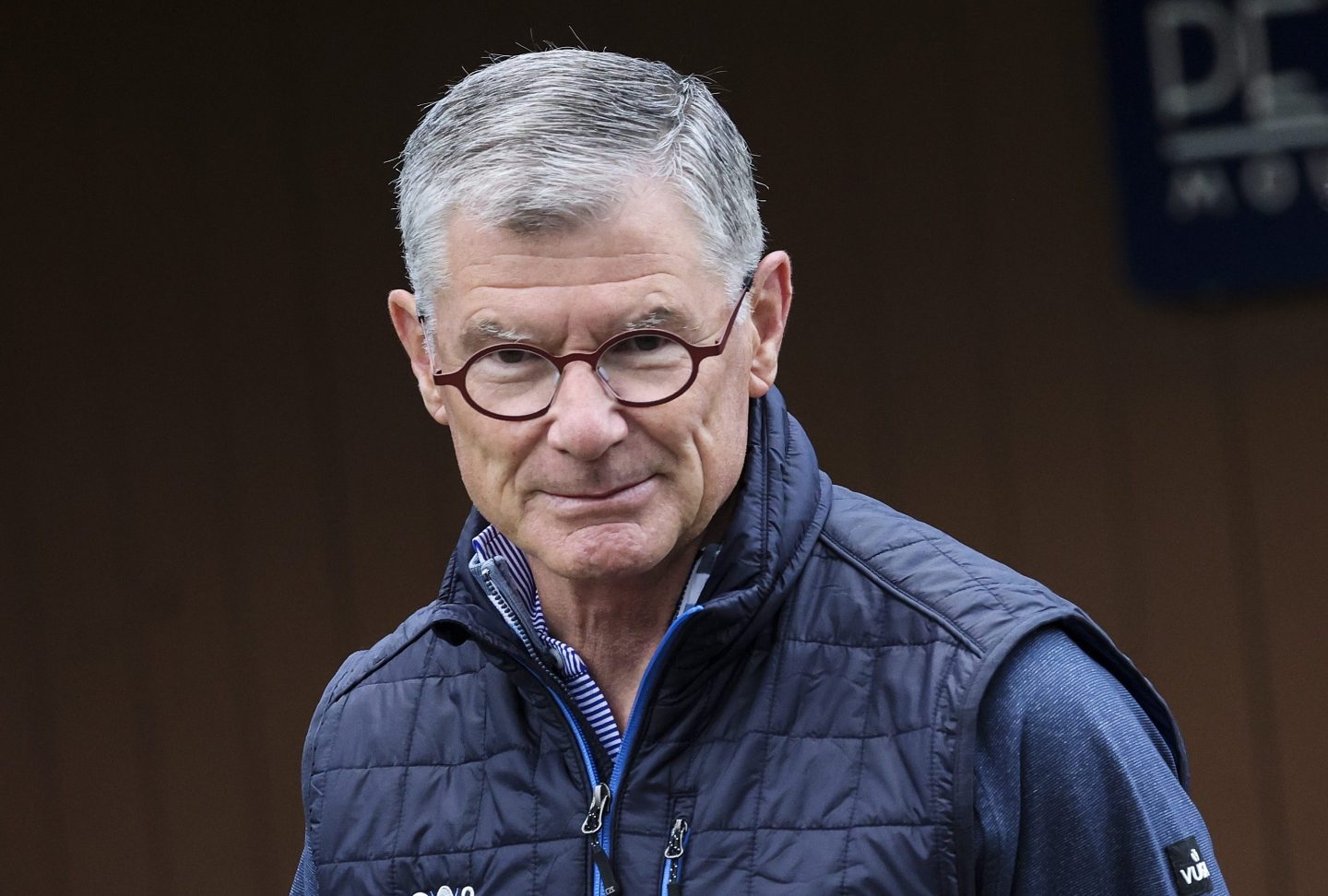 Barry McCarthy, president and CEO of Peloton Interactive, walks to a morning session at the Allen & Company Sun Valley Conference on July 06, 2022 in Sun Valley, Idaho.