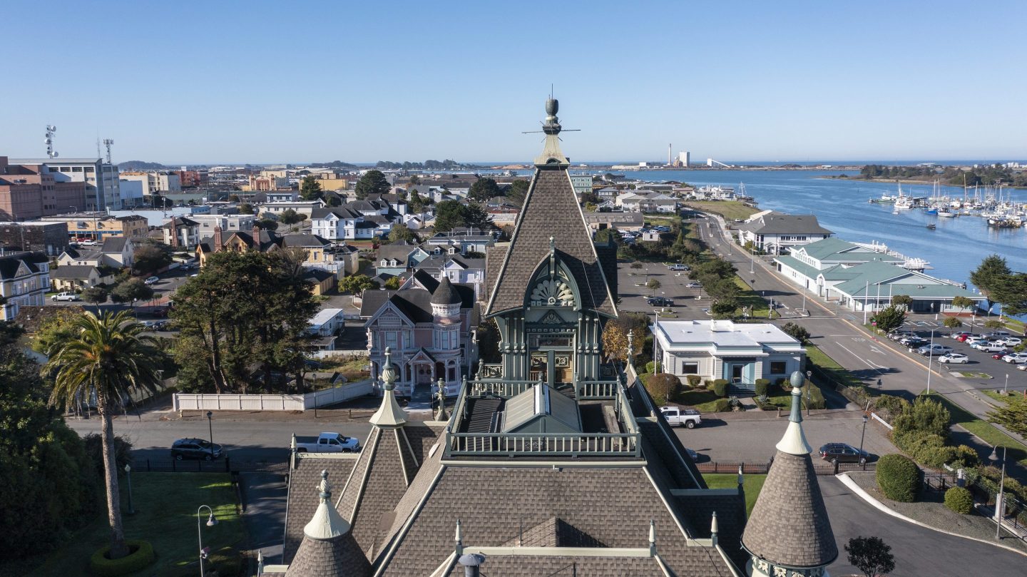 A view of Eureka, California