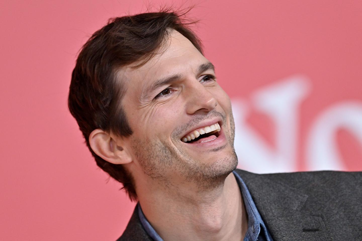 Ashton Kutcher pictured at a Netflix premiere of his latest film