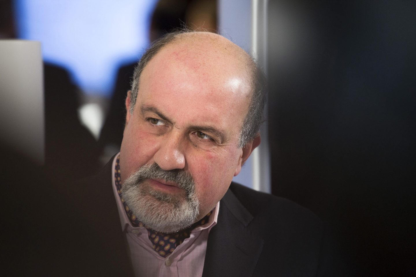 A picture of Nassim Nicholas Taleb.