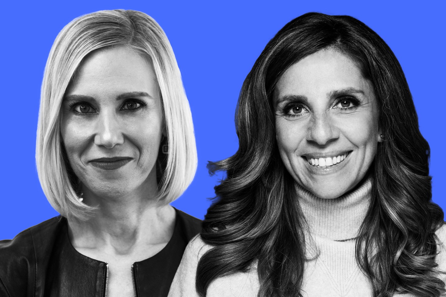 From left: Marne Levine is stepping down as Meta’s chief business officer; Nicola Mendelsohn will inherit half her job as head of Meta’s global business group.