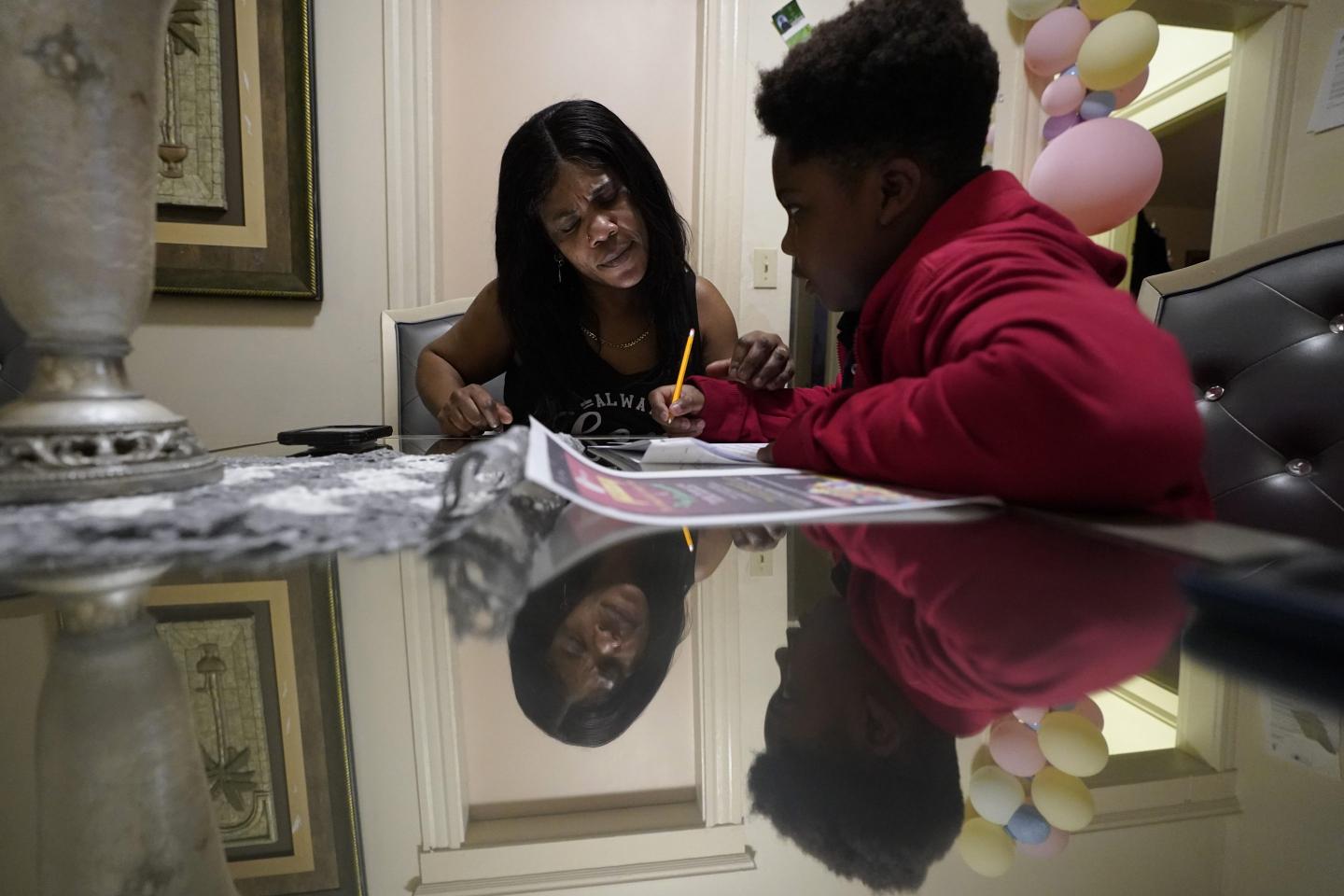 Evena Joseph and Ryan Mathurin