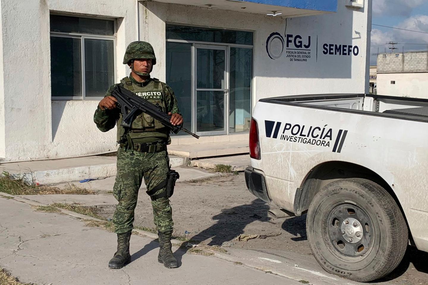 Mexican army soldier
