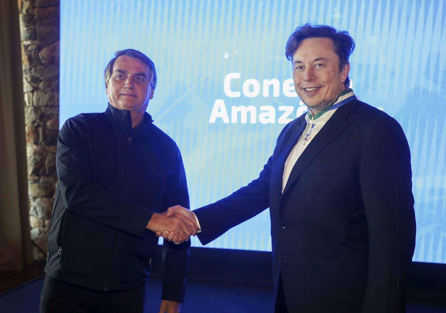 Jair Bolsonaro, Elon Musk