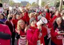Tens of thousands of LA school workers are going on a 3-day strike for better wages and more staffing