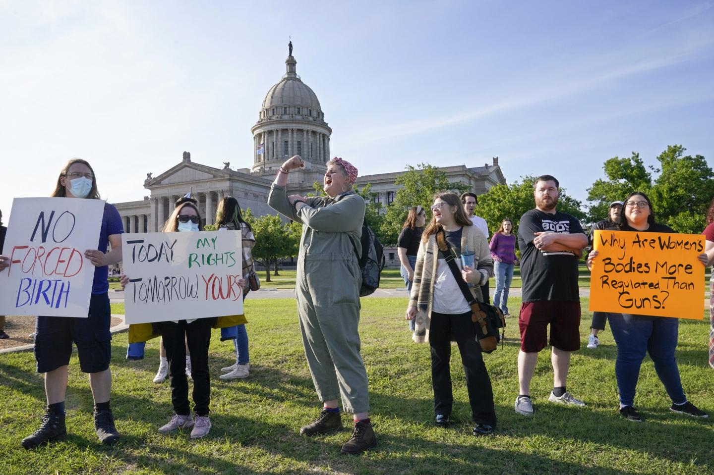 Abortion rights advocates score narrow win as Oklahoma supreme court okays procedure to preserve woman’s life