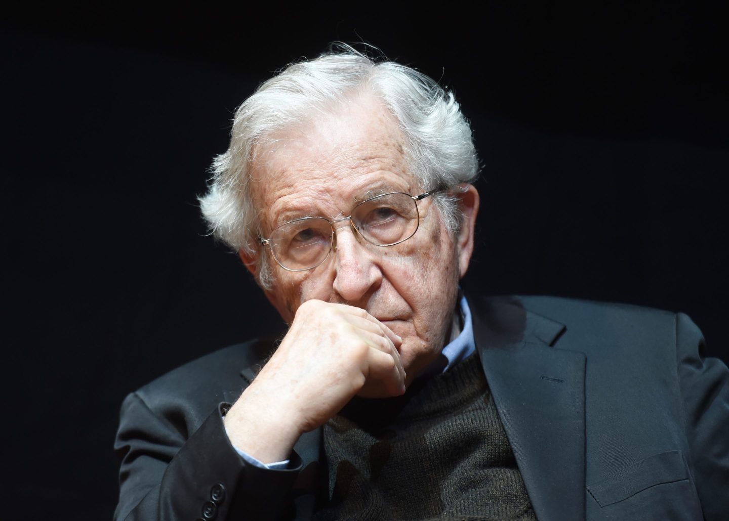 Linguist and philosopher Noam Chomsky
