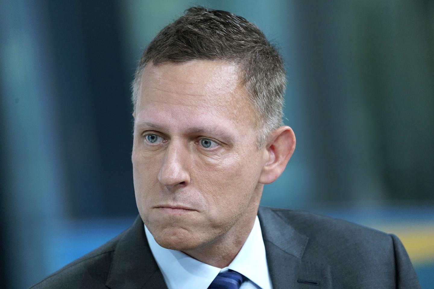 Founders Fund founder and PayPal co-founder Peter Thiel