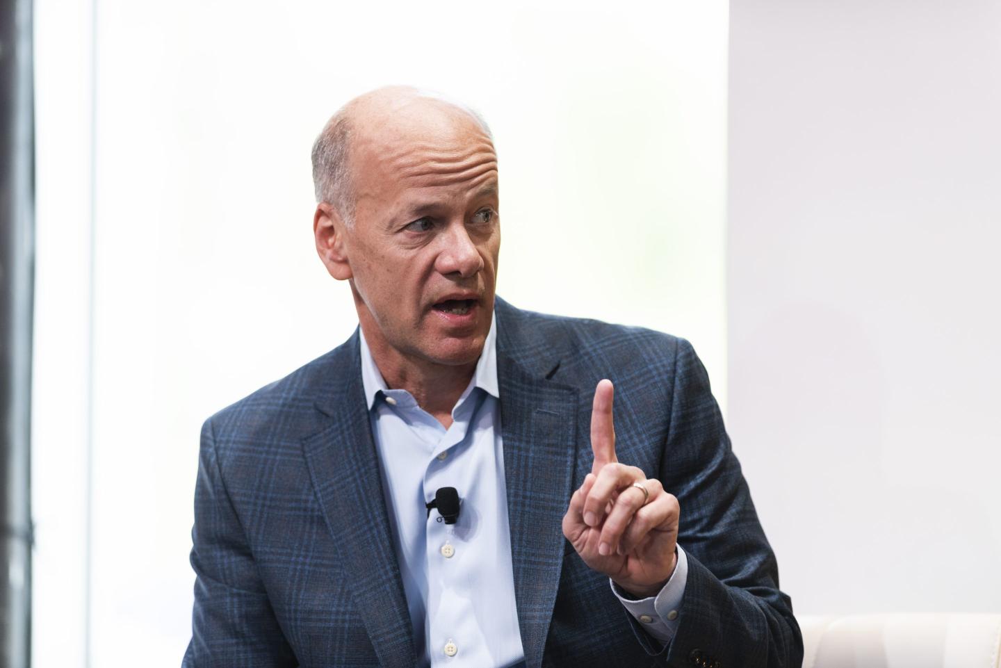 Greg Becker, former chief executive officer of Silicon Valley Bank