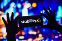 Site Caption the Stable Diffusion (Stability AI) logo seen displayed on a smartphone File URL: https://content.fortune.com/wp-content/uploads/2023/03/GettyImages-1243526891-e1677943264130.jpg Copy URL to clipboard the Stable Diffusion (Stability AI) logo seen displayed on a smartphone