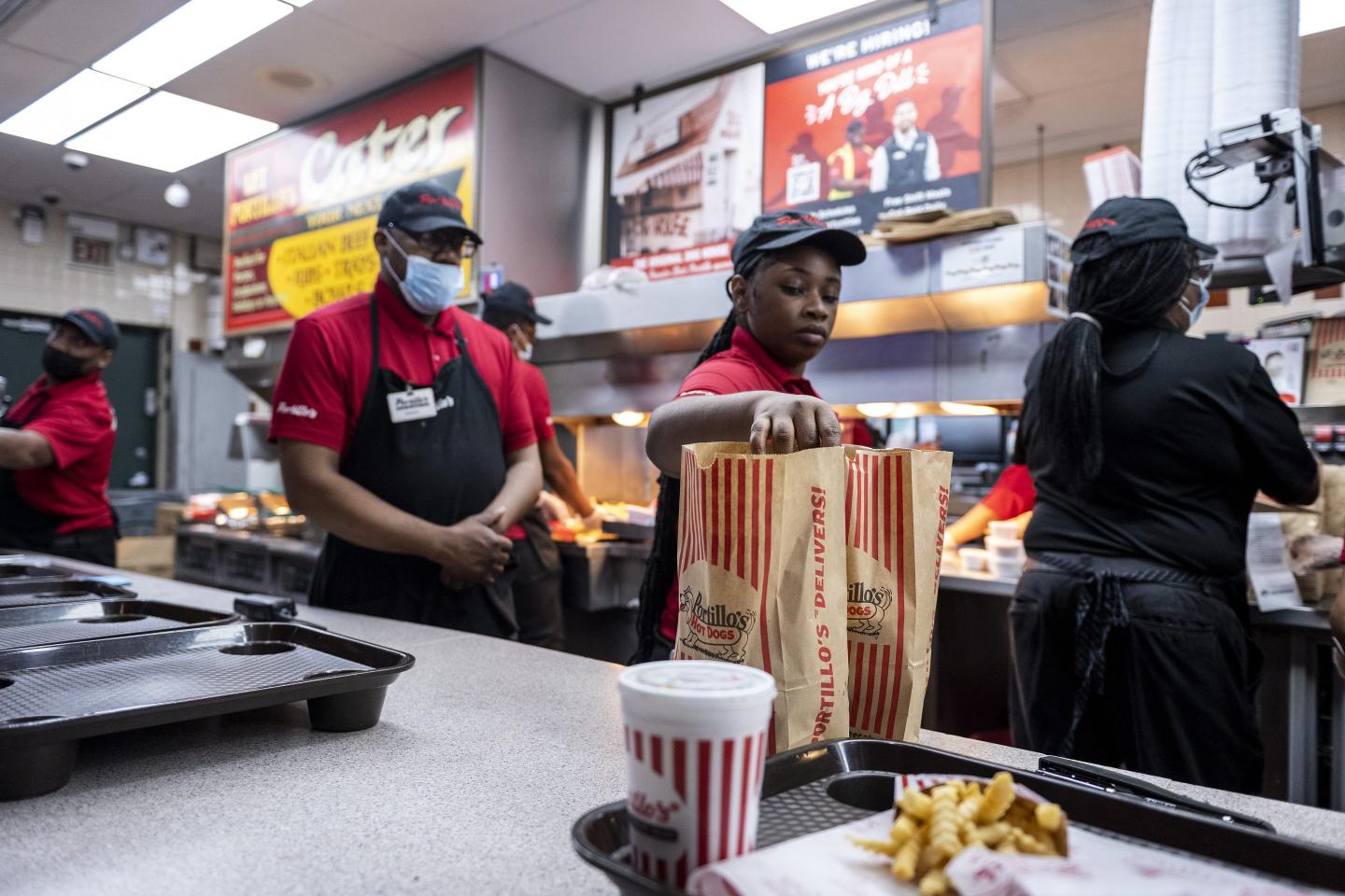 The pandemic reversed 40 years of a widening wage gap. 