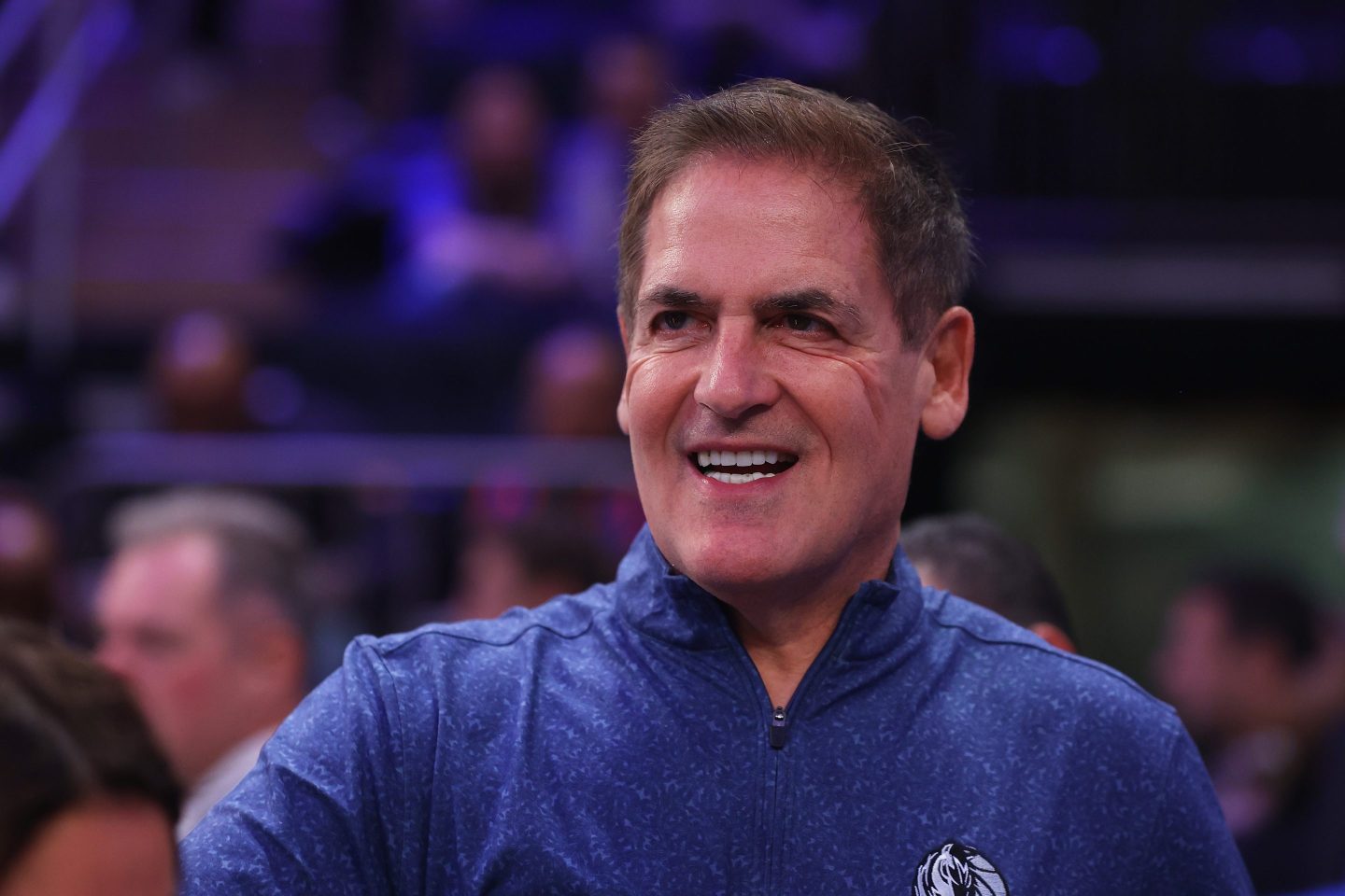 Mark Cuban at a Dallas Mavericks