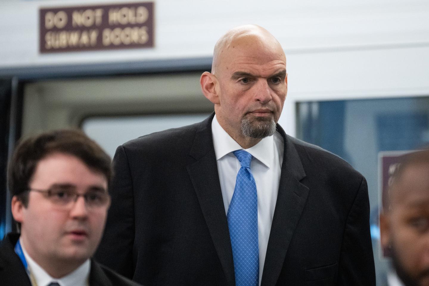 Sen. John Fetterman leaves hospital with depression ‘in remission’ after having fallen into a ‘downward spiral’