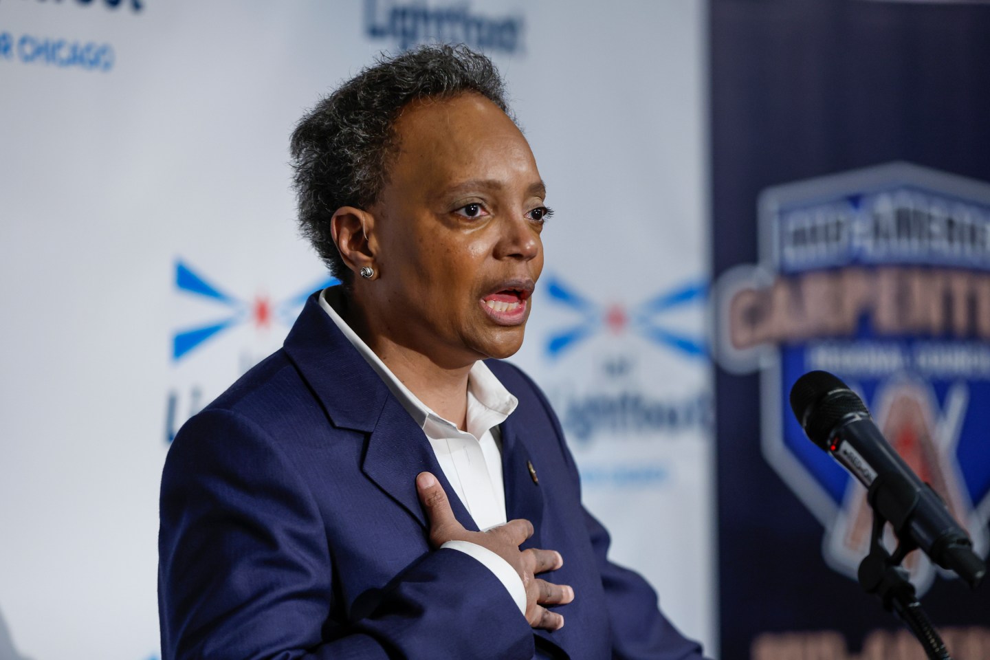Chicago Mayor Lori Lightfoot conceded her reelection bid last night.