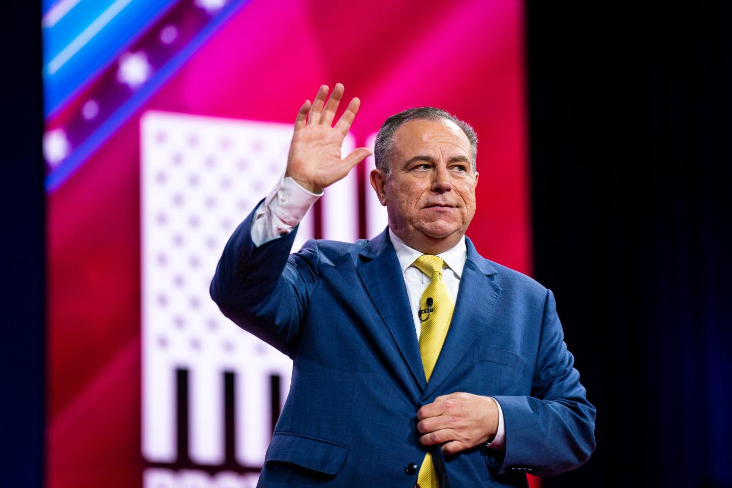 Newsmax CEO Chris Ruddy.
