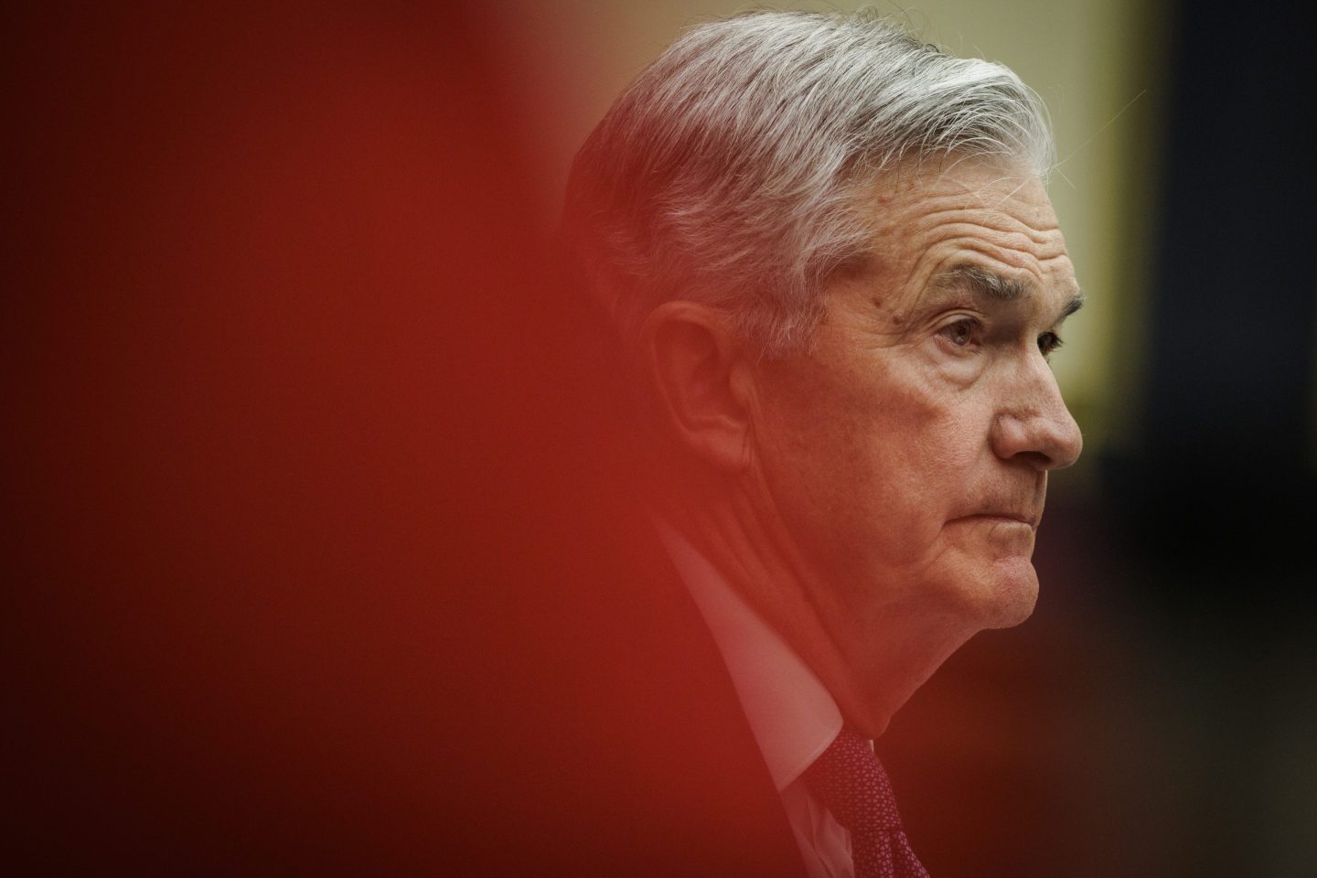 Jerome Powell, chairman of the US Federal Reserve, during a House Financial Services Committee hearing in Washington, DC, US, on Wednesday, March 8, 2023.